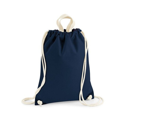 Westford mill WM686 - Nautical Striped Cotton Canvas Gym Bag