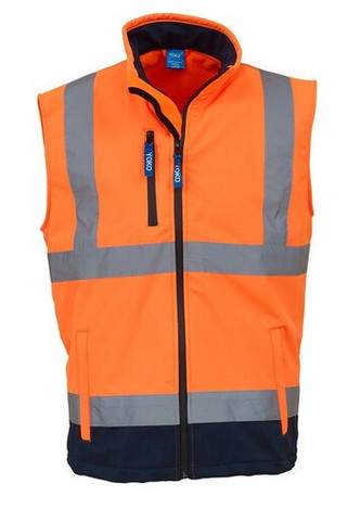 Yoko YK006 - High visibility honeycomb vest (HVW120)