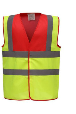 Yoko YK100 - High visibility 2 b&b vest (HVW100CH)