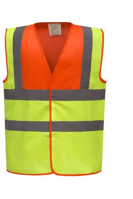 Yoko YK100 - High visibility 2 b&b vest (HVW100CH)