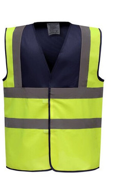 Yoko YK100 - High visibility 2 b&b vest (HVW100CH)