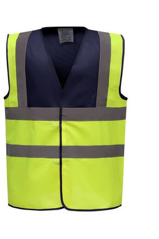 Yoko YK100 - High visibility 2 b&b vest (HVW100CH)