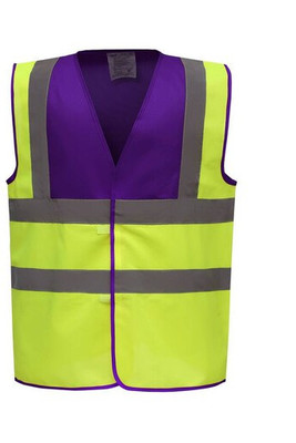 Yoko YK100 - High visibility 2 b&b vest (HVW100CH)