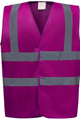 Yoko YK100 - 2 b & b vest med høy synlighet (HVW100CH)