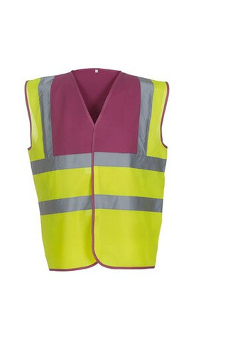 Yoko YK100 - High visibility 2 b&b vest (HVW100CH)