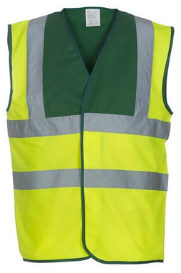 Yoko YK100 - High visibility 2 b&b vest (HVW100CH)