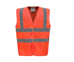 Yoko YK100 - High visibility 2 b&b vest (HVW100CH)
