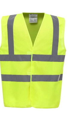 Yoko YK100 - Vestă de înaltă vizibilitate 2 b&b pentru copil (HVW100CH)