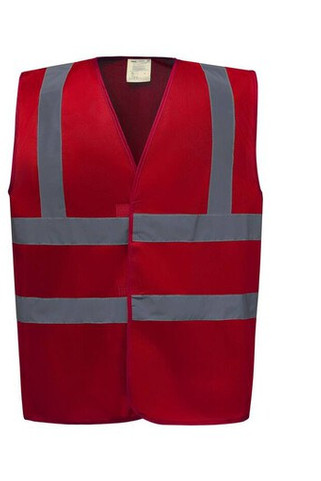 Yoko YK100 - High visibility 2 b&b vest (HVW100CH)