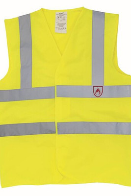 Yoko YK100R - Flame retardant safety jacket