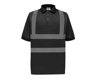 Yoko YK210 - High visibility short-sleeved polo shirt