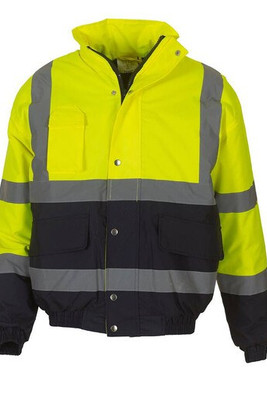 Yoko YK218 - High visibility bomber jacket 