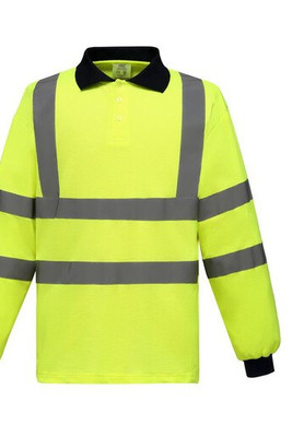 Yoko YK310 - High visibility long sleeves polo shirt