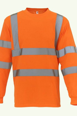YOKO YK420 - T-shirt manches longues haute visibilité