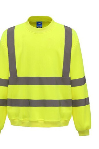 Yoko YK510 - High visibility round neck sweatshirt