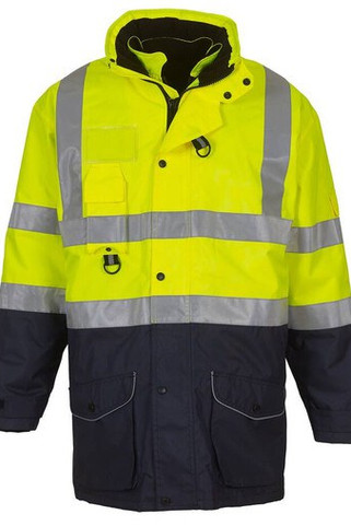 Yoko YK711 - Parka 7 in 1 high visibility