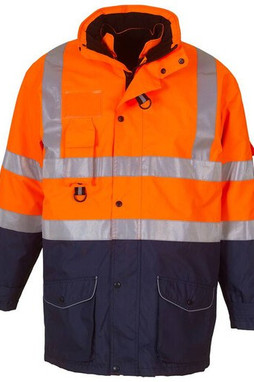 Yoko YK711 - Parka 7 in 1 high visibility