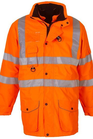 Yoko YK711 - Parka 7 in 1 high visibility