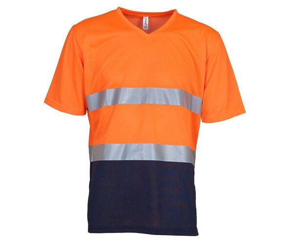 Yoko YK910 - V-neck high-visibility T-shirt