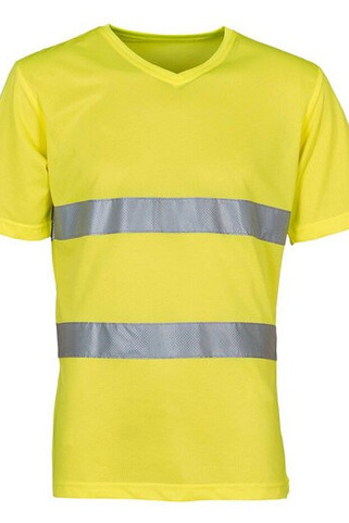 Yoko YK910 - Μπλούζα V-neck υψηλής ορατότητας