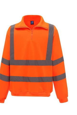 Yoko YKK06 - Korkean näkyvyyden vetoketjullinen kauluspaita