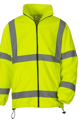 Yoko YKK08 - Thick high-visibility fleece jacket