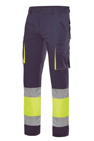 VELILLA V13002 - MULTI-POCKET STRETCH PANTS