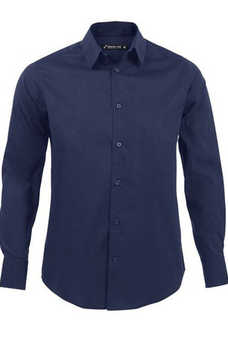 SOLS 17000 - Brighton Camicia Uomo Stretch Manica Lunga