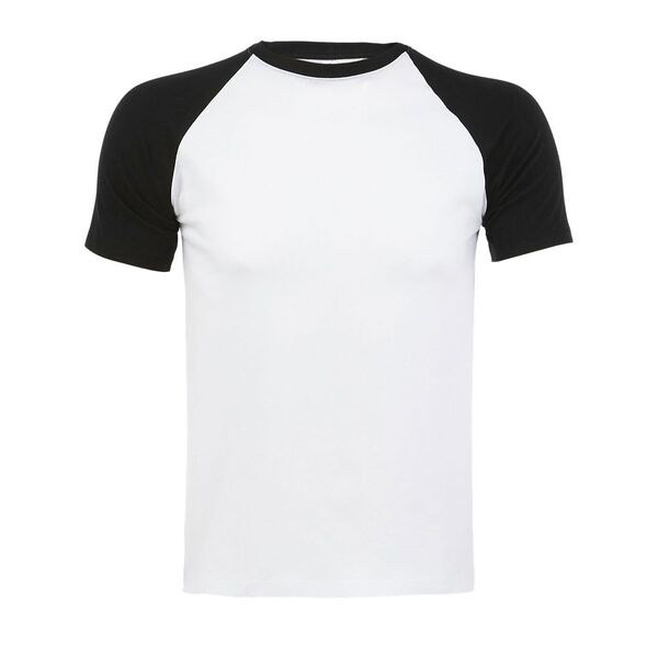SOL'S 11190 - Funky Tee Shirt Homme Bicolore Manches Raglan