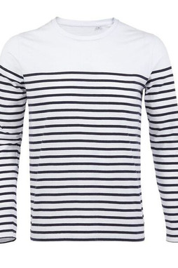 SOLS 03099 - Matelot Lsl Men Long Sleeve Striped T Shirt