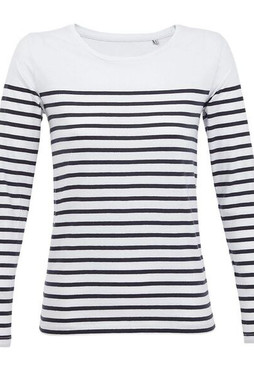 SOLS 03100 - Matelot Lsl Women Long Sleeve Striped T Shirt