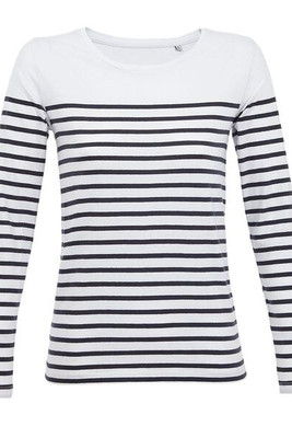 SOL'S 03100 - Matelot Lsl Women Long Sleeve Striped T Shirt
