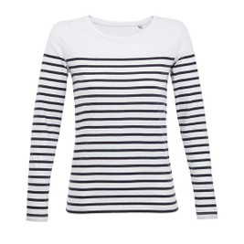 SOL'S 03100 - Matelot Lsl Women Long Sleeve Striped T Shirt