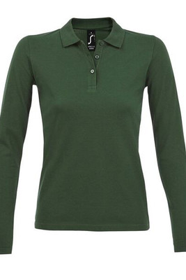 SOL'S 02083 - Perfekt langærmet pique poloshirt til kvinder