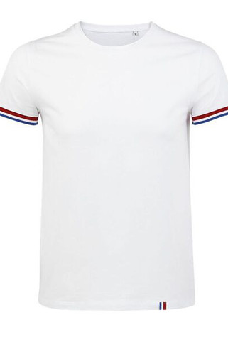 SOLS 03108 - Pánské Tričko s Krátkým Rukávem a Kontrastními Pruhy