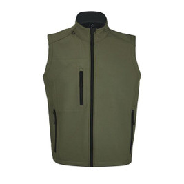 SOL'S 46601 - RALLYE MEN Sleeveless Soft Shell Jacket