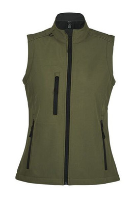 SOL'S 46801 - RALLYE WOMEN Sleeveless Soft Shell Jacket