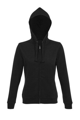 SOL'S 03106 - Spike Women Sweatshirt Com Capuz E Fecho Para Senhora