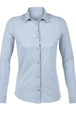 NEOBLU 03199 - Balthazar Women Camisa Em Jersey Mercerizado Para Senhora
