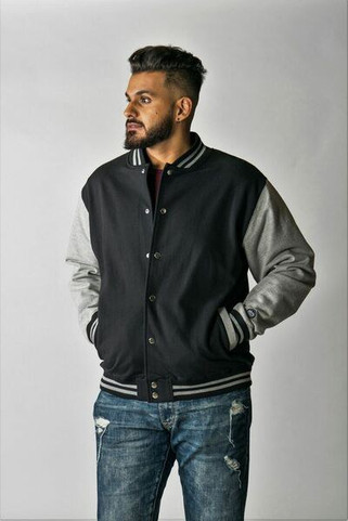 Timberlea T2001 - Unisex Fleece Varsity Jacket