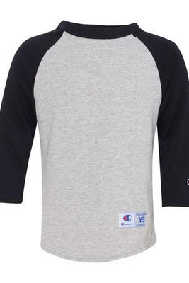 Champion T13Y - T-shirt de baseball raglan pour jeunes