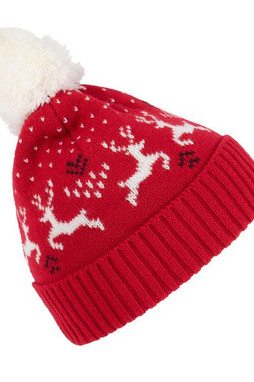 K-up KP512 - Winter beanie with reindeer design