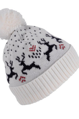 K-up KP512 - Winter beanie with reindeer design