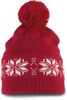 K-up KP540 - FAIR ISLE KNIT BEANIE