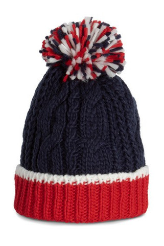 K-up KP550 - Twisted Motif Acrylic Knit Beanie