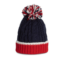 K-up KP550 - Twisted Motif Acrylic Knit Beanie