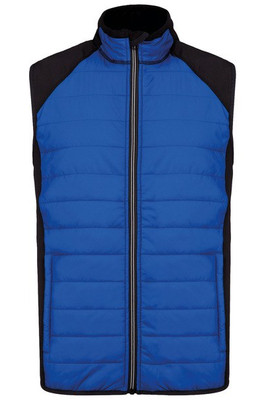 Proact PA235 - Dual-fabric sleeveless sports jacket