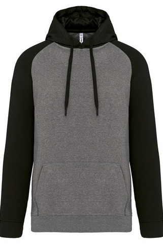 Proact PA369 - Sweat-shirt capuche bicolore adulte