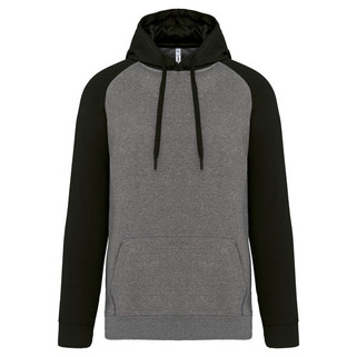 Proact PA369 - Adult two-tone hooded sweatshirt