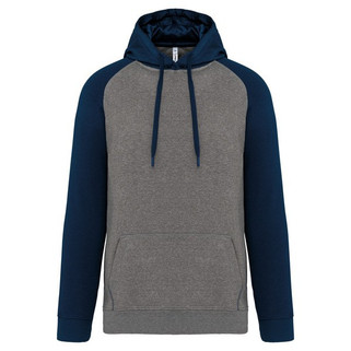 Proact PA369 - Adult two-tone hooded sweatshirt